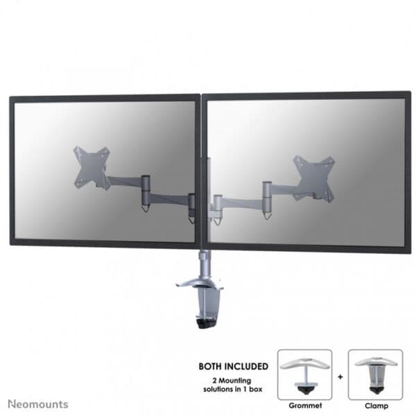 Neomounts Suporte de Mesa para TV 10-27" Silver - FPMA-D1330DSILVER