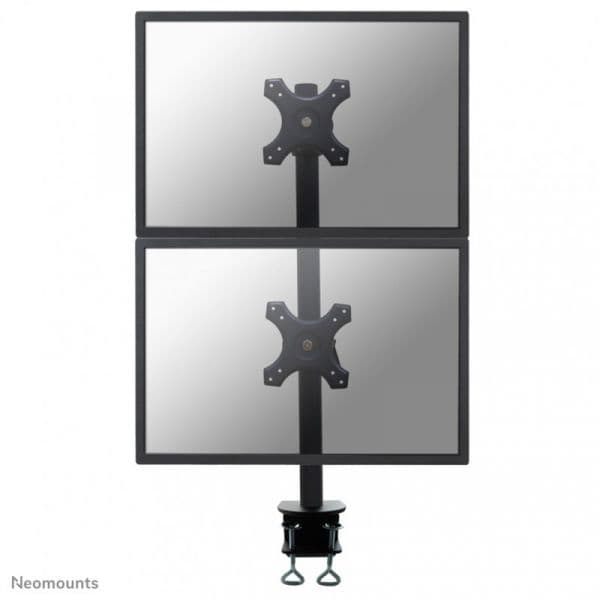 Neomounts Suporte de Mesa para 2 Ecrãs 10-27" - FPMA-D700DV