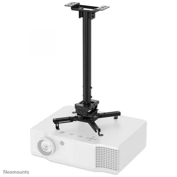 Neomounts Suporte de Teto CL25-540BL1 Regulável em Altura Preto