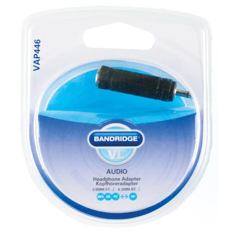 Bandridge Adaptador Jack Stereo VAP446