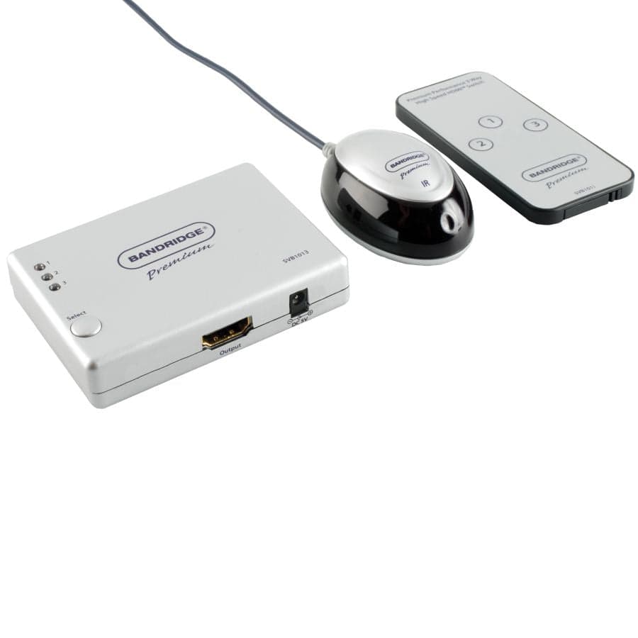 PREMIUM COMUTADOR BANDRIDGE HDMI SVB1013
