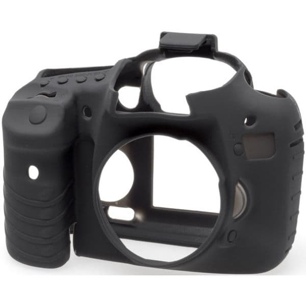 easyCover Capa Protectora de Silicone para Canon 7D Mark II Black