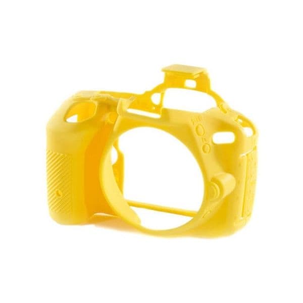 easyCover Capa Protectora de Silicone para Nikon D5500/D5600 Yellow