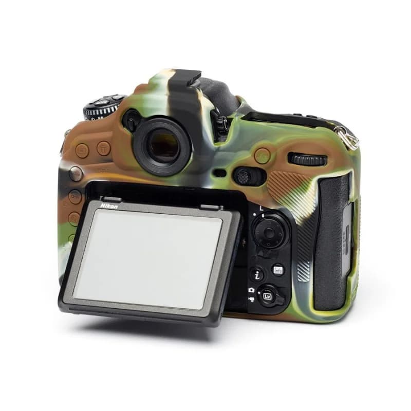 easyCover Capa Protectora de Silicone para Nikon D500 Camouflage