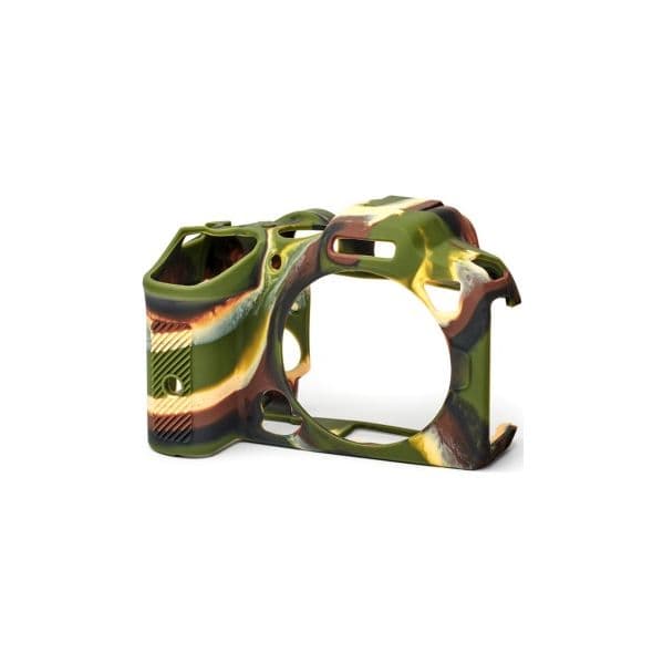 Easycover Capa Silicone Camuflagem para Canon R7 - EASYCOVERECCR7C