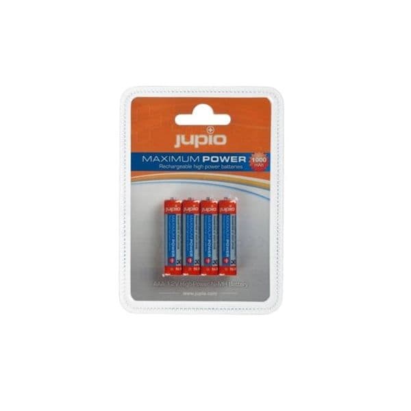 Jupio Pilhas AAA 1000mAh HR03 Maximum Power Recarregáveis 4 Un.