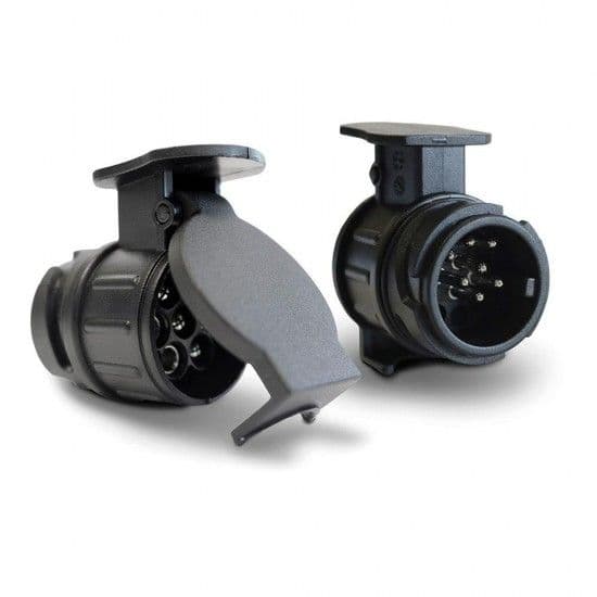 Adaptador de reboque de plástico de 13 a 7 pólos refª 99558 GOODYEAR