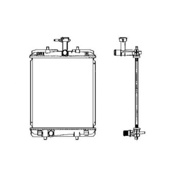 NRF - 53459 - Radiador, arrefecimento do motor - 8718042037176