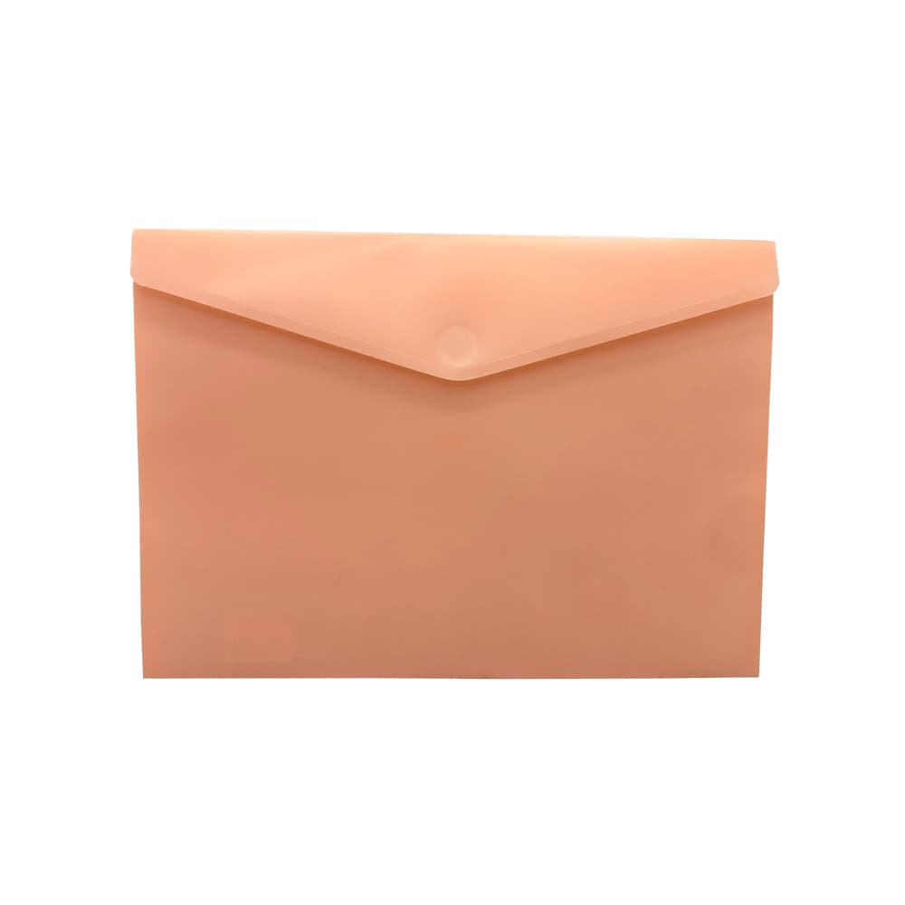 Paper Bolsa Envelope A4 Salmão Pastel 1 Unidade
