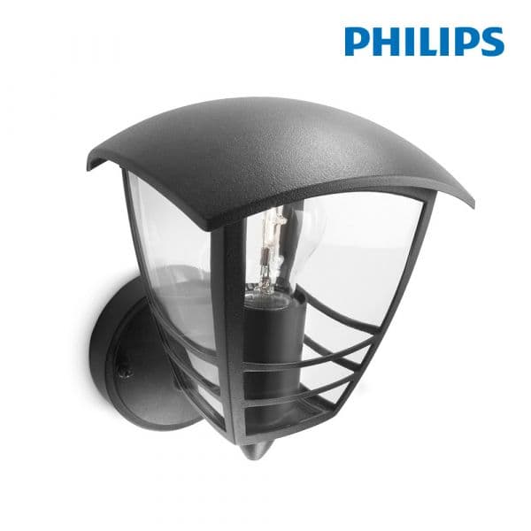 Philips Candeeiro Outdoor Wall Up Creek Preto