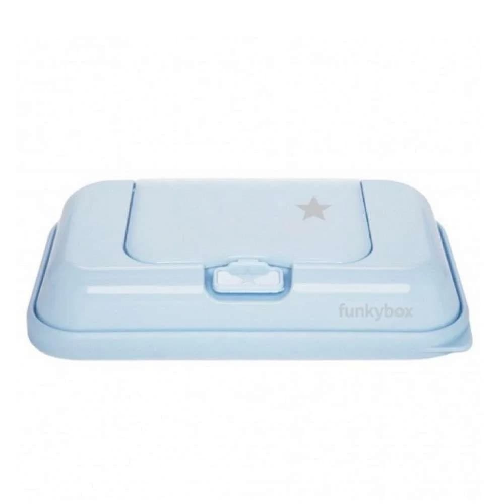 Funkybox To Go Caixa Toalhitas Azul Pastel Brilho