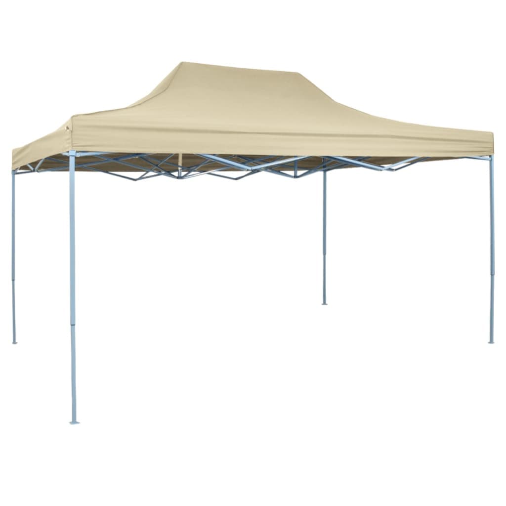 vidaXL Tenda Pop-up Dobrável 3x4,5 M Branco Nata - 2877789595