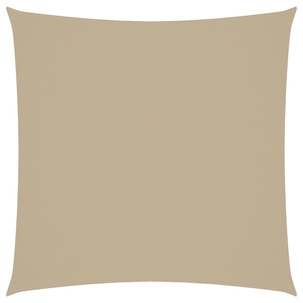 vidaXL Guarda-sol tecido Oxford quadrado 2x2 m bege