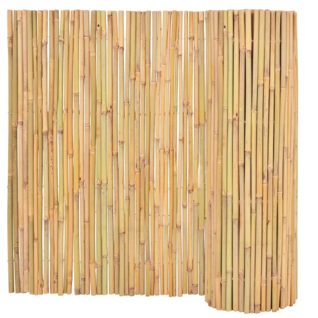 vidaXL Cerca de bambu 300x100 cm