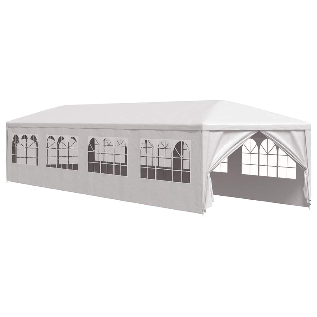 vidaXL Tenda de jardim 3x12 m branco