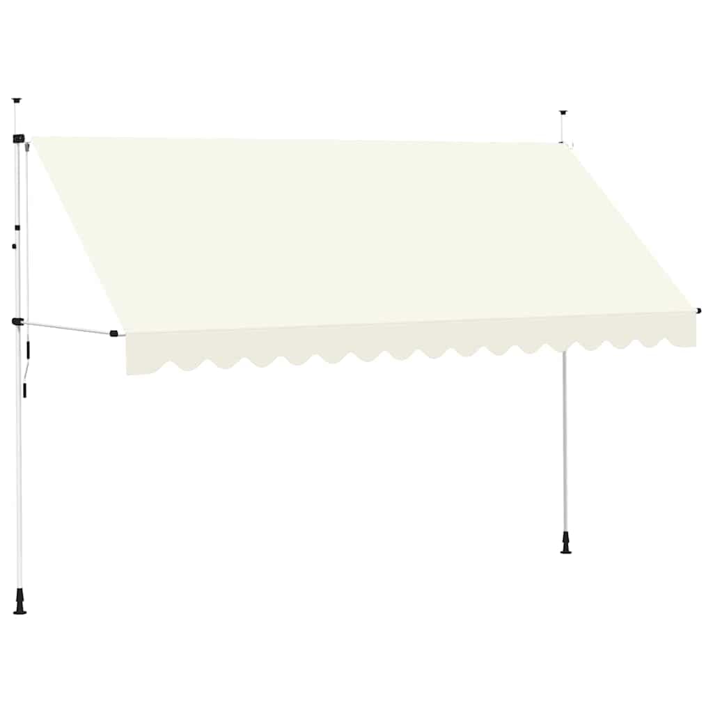Toldo Retrátil Manual 400 cm Creme - 143698