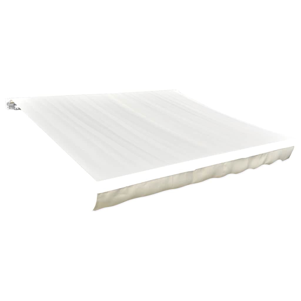 vidaXL Lona para toldo creme 5x3 m