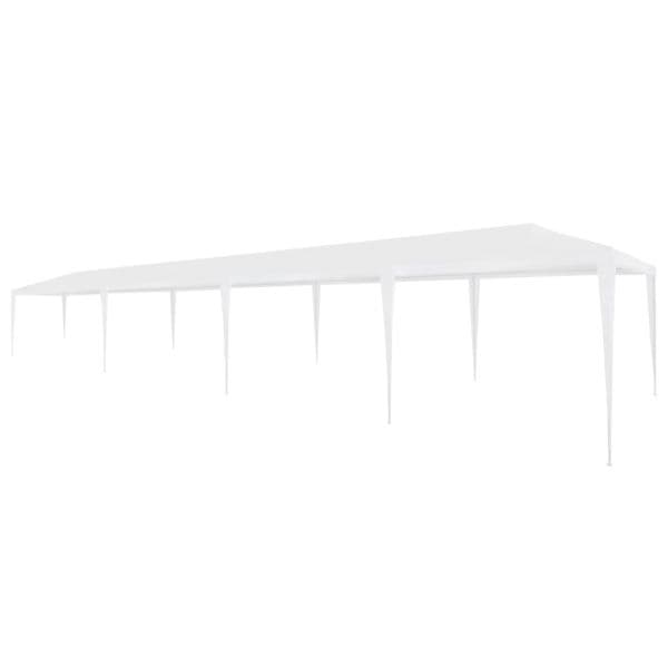 vidaXL Tenda para Festas 3x12 M Pe Branco - 3780760704