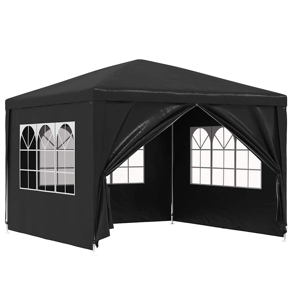 vidaXL Tenda para Festas 3x3 M Antracite - 2174639461