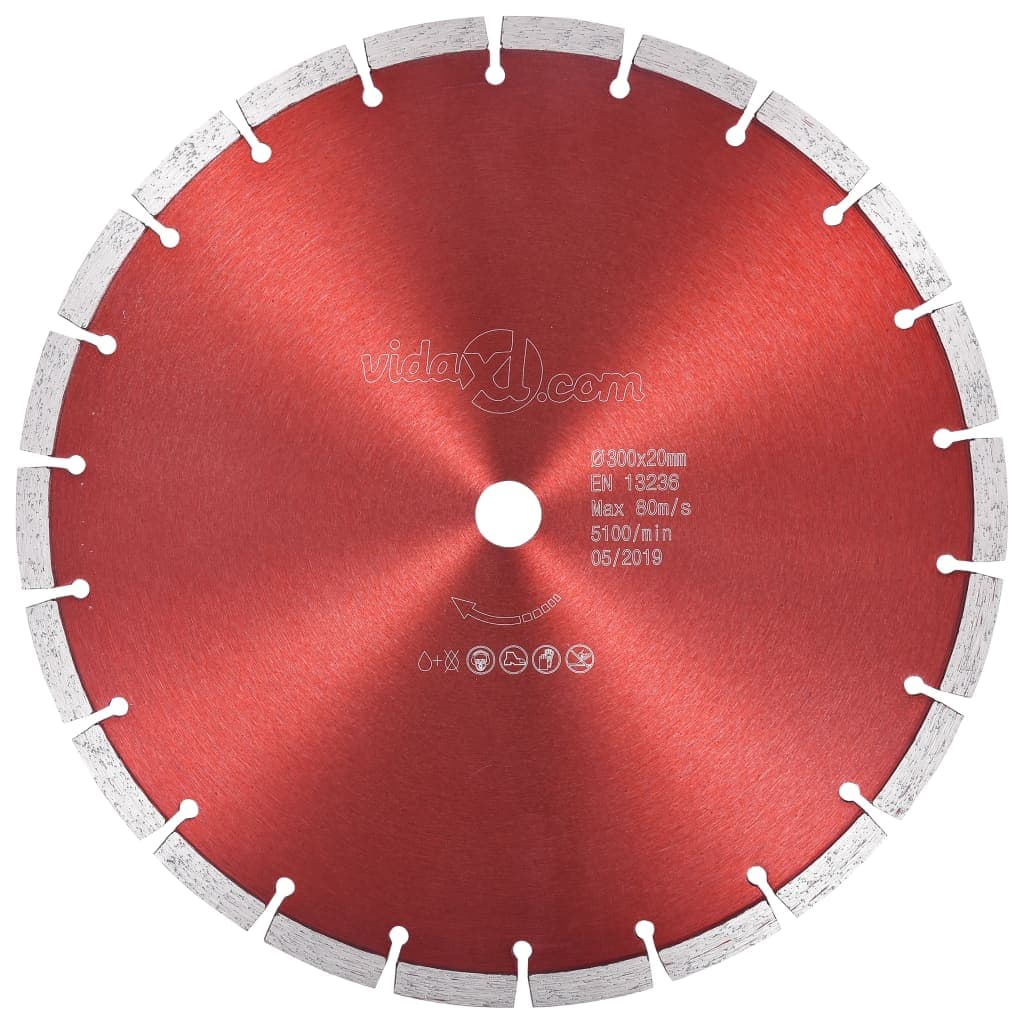 Disco de Corte de Diamante Aço 300 mm