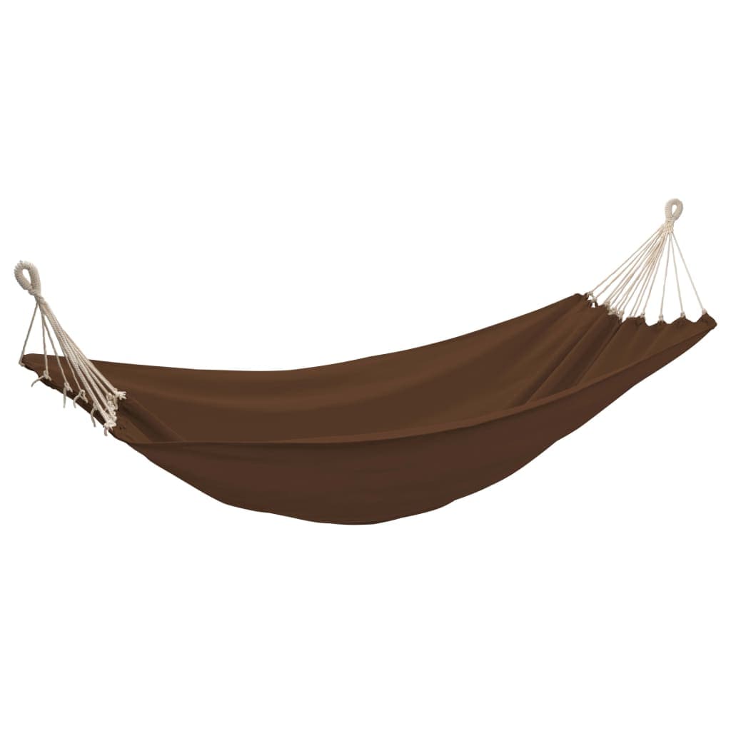 vidaXL Rede de dormir dobrável 2 pessoas 360x150 cm castanho