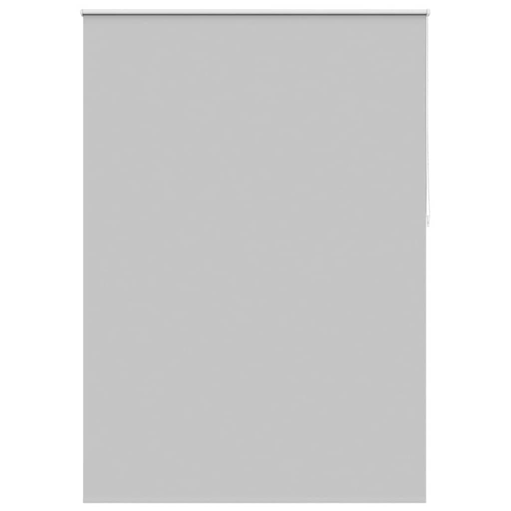 vidaXL Cortina de rolo blackout, 144,4 x 230 cm, largura do tecido 140 cm, cinza