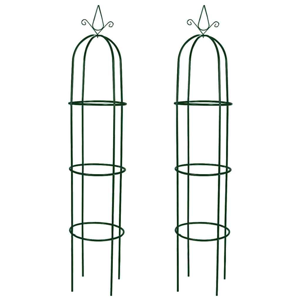 vidaXL Arco de jardim torre, 2 pcs