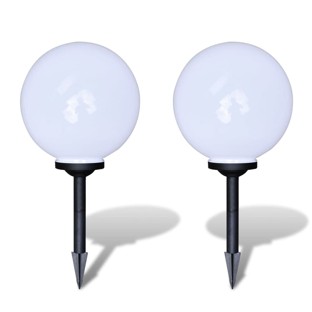 vidaXL Candeeiros de exterior 2 pcs LED 30 cm com estacas de enterrar