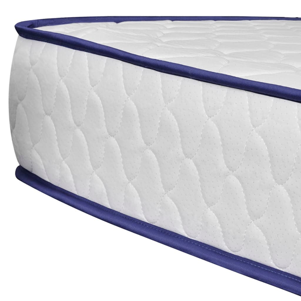 vidaXL Colchão de espuma de memória 200 x 120 x 17 cm macio