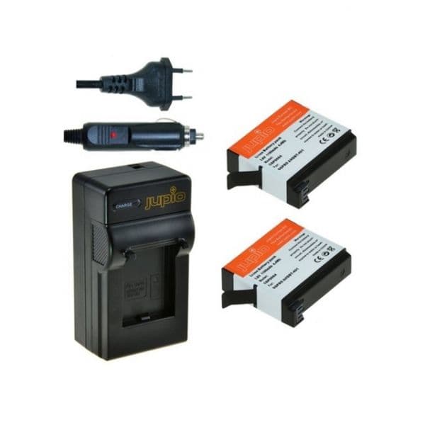 Jupio Kit Carregador GoPro Hero4 + 2 Baterias