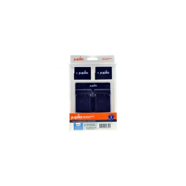 Jupio Kit Carregador Duplo + 2 Baterias DMW-BLC12E