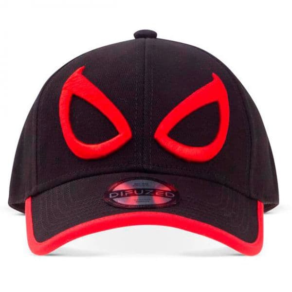 Difuzed Boné Minimal Eyes Spiderman Preto Criança