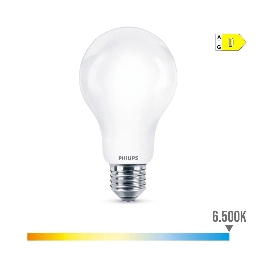 LÂMPADA STANDARD LED E27 13W 2000LM 6500K LUZ FRIA Ø7X12,1CM. PHI