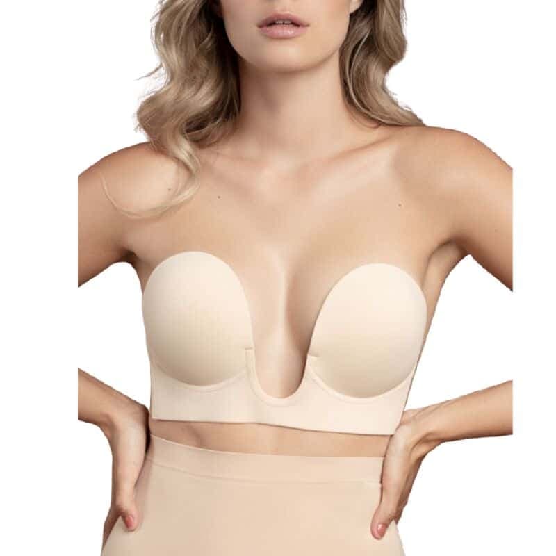 Bye Bra – Sutiã Sutiã Seamless U-Style – Nude Size A D-227794