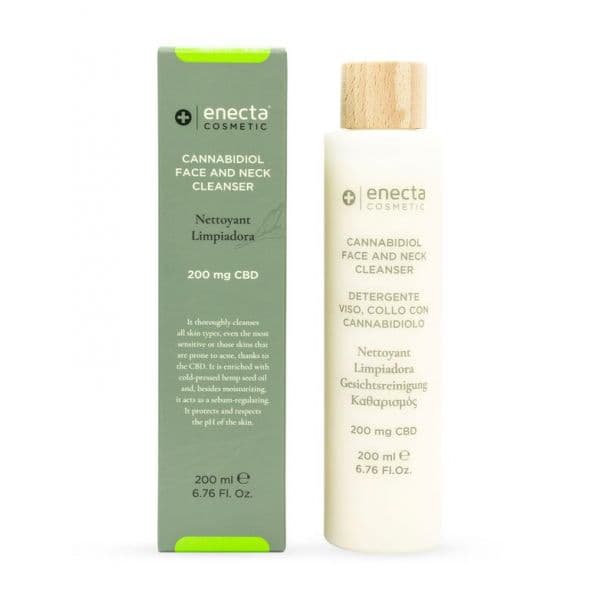 Enecta Canabidiol Sabonete de Limpeza Rosto e Pescoço 200ml