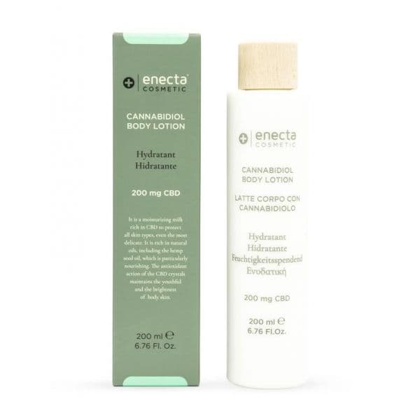 Enecta Canabidiol Leite Corporal Hidratante 200ml