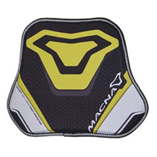 Macna Chest Protector Black / White / Yellow - 165 9028 127