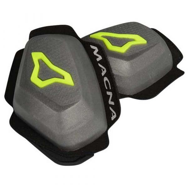 Macna Knee Slider Dark Grey Neon Yellow - 165 9029 887