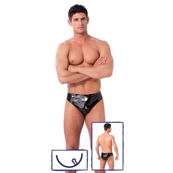 Latex Play Rimba Boxer com Plug Tamanho :xl R9026.6