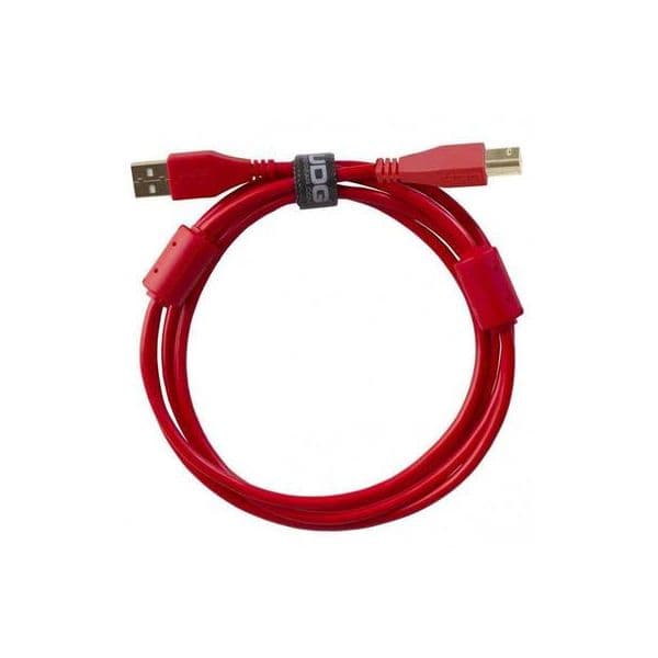 UDG Ultimate Audio Cabo USB 2.0 A-B Red Straight 1m