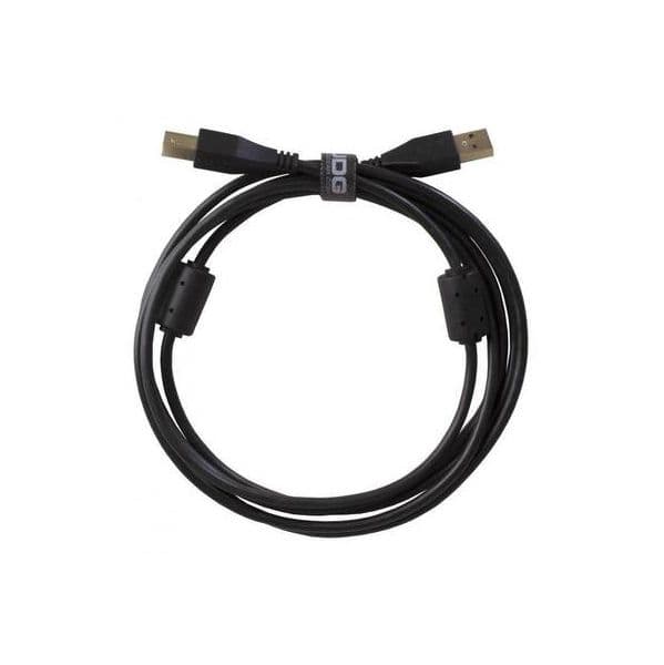 UDG Ultimate Audio Cabo USB 2.0 A-B Black Straight 2m