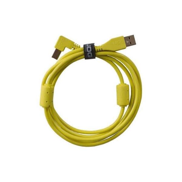 UDG Ultimate Audio Cabo USB 2.0 A-B Yellow Angled 1m