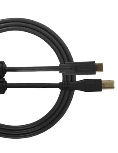 UDG U96001BL - Ultimate Audio Cable USB 2.0 C-B Black Straight 1,5M