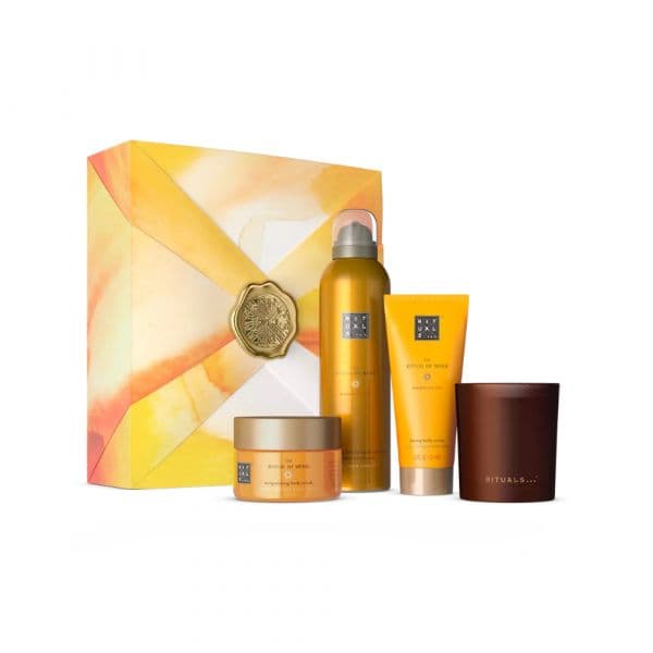 Rituals The Ritual of Mehr Espuma de Duche 200ml + Creme Corporal 100ml + Esfoliante Corporal 125g + Vela Perfumada 140g Coffret
