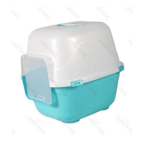 Nobleza WC Fechado para Gato S Azul