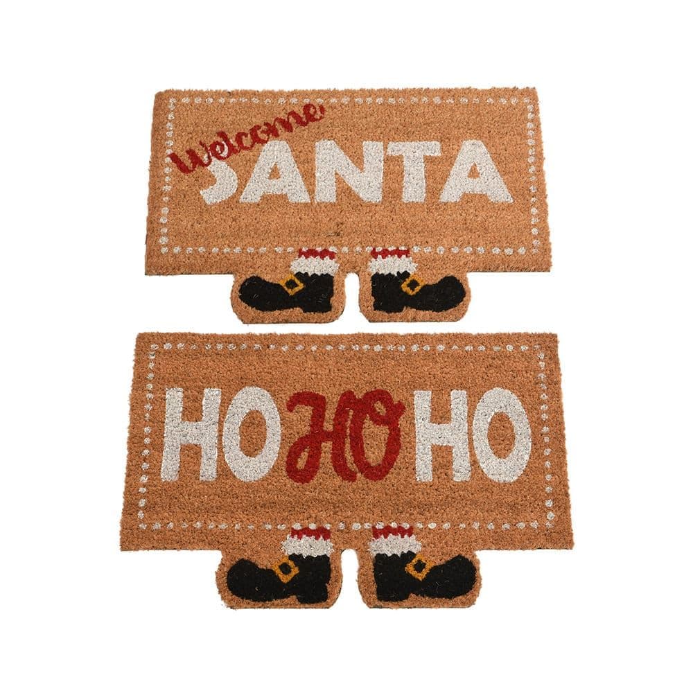 TAPETE PAI NATAL, 60X40X1,5CM, 2 MODELOS. BASICS