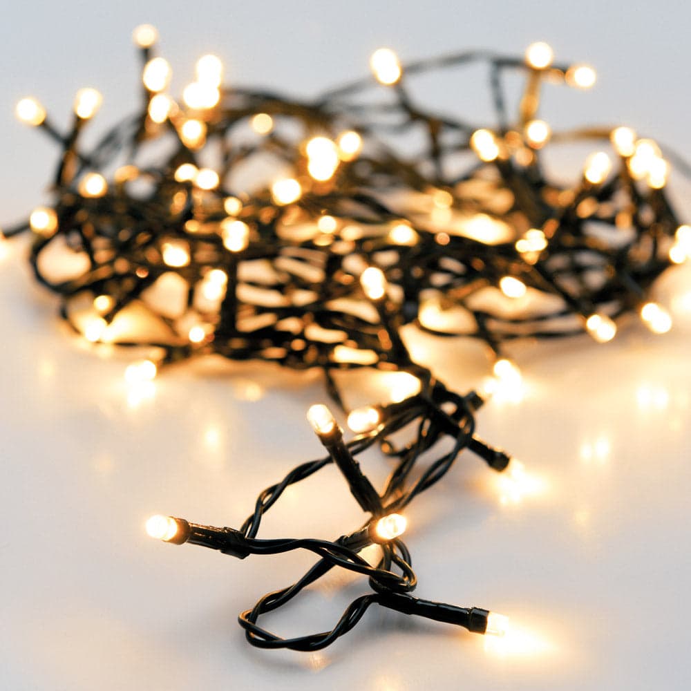 GRINALDA BRANCO QUENTE 180 LEDS FIXOS IP44 16,5M
