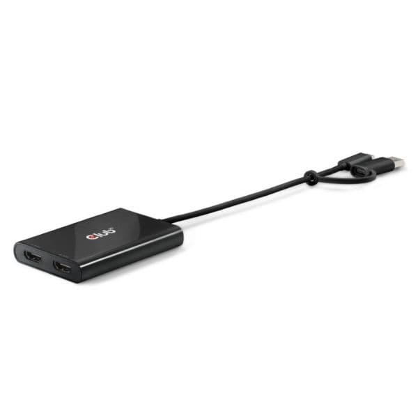 Club 3D CSV-1475 Adaptador USB-C para HDMI Duplo 2x 4K@60Hz