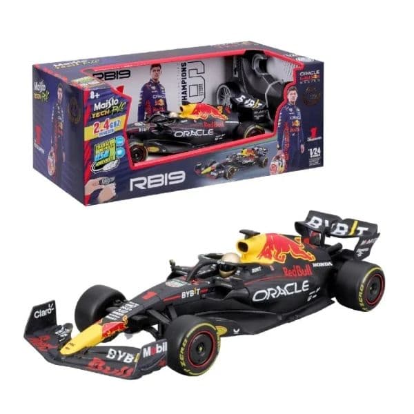 Maisto Carro Telecomandado Red Bull Max Verstappen RB19