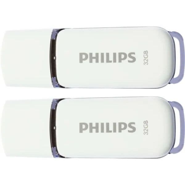 Philips 64GB FM32FD70D/00 USB 2.0 Shadow Grey (Pack 2)